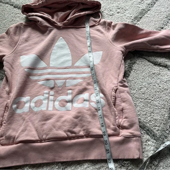 Adidas Trefoil Hoodie pink black and gray bundle sweatshirts XS - Picture 4 of 11